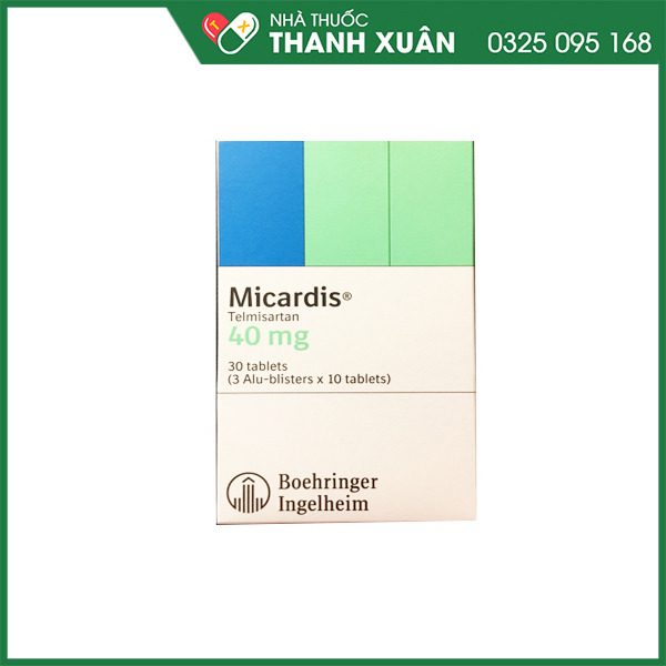 Thuốc Micardis 40mg điều trị tăng huyết áp